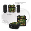 Θήκη Σιλικόνης Sonique Camouflage Army Series για AirPods 1/2 Πράσινο