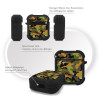 Θήκη Σιλικόνης Sonique Camouflage Army Series για AirPods 1/2 Πράσινο 01