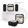 Θήκη Σιλικόνης Sonique Camouflage Army Series για AirPods 1/2 Μπεζ