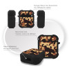 Θήκη Σιλικόνης Sonique Camouflage Army Series για AirPods 1/2 Καφέ 01