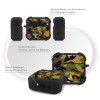 Θήκη Σιλικόνης Sonique Camouflage Army Series για AirPods 4 Πράσινο 01