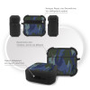 Θήκη Σιλικόνης Sonique Camouflage Army Series για AirPods 4 Μπλε 01