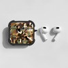 Θήκη Σιλικόνης Sonique Camouflage Army Series για AirPods 4 Καφέ