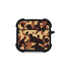 Θήκη Σιλικόνης Sonique Camouflage Army Series για AirPods 4 Καφέ 01