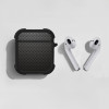 Θήκη Σιλικόνης Sonique Carbon Series για AirPods 1/2 Γκρι