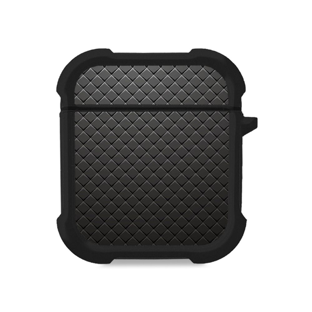 Θήκη Σιλικόνης Sonique Carbon Series για AirPods 1/2 Γκρι