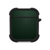 Θήκη Σιλικόνης Sonique Carbon Series για AirPods 1/2 Πράσινο