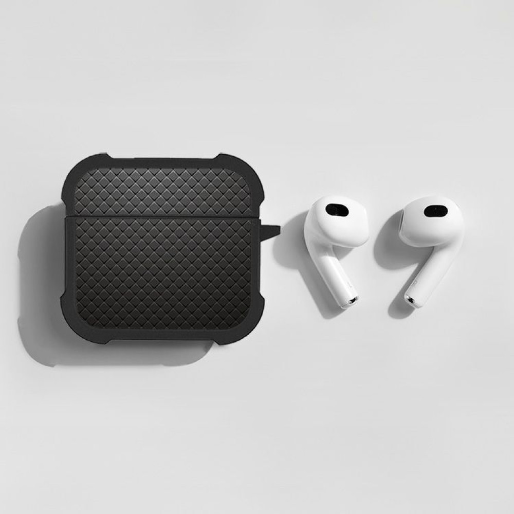 Θήκη Σιλικόνης Sonique Carbon Series για AirPods 4 Γκρι