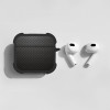Θήκη Σιλικόνης Sonique Carbon Series για AirPods 4 Γκρι