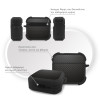 Θήκη Σιλικόνης Sonique Carbon Series για AirPods 4 Γκρι
