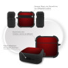 Θήκη Σιλικόνης Sonique Carbon Series για AirPods 4 Κόκκινο