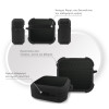 Θήκη Σιλικόνης Sonique Carbon Series για AirPods 4 Μαύρο 01