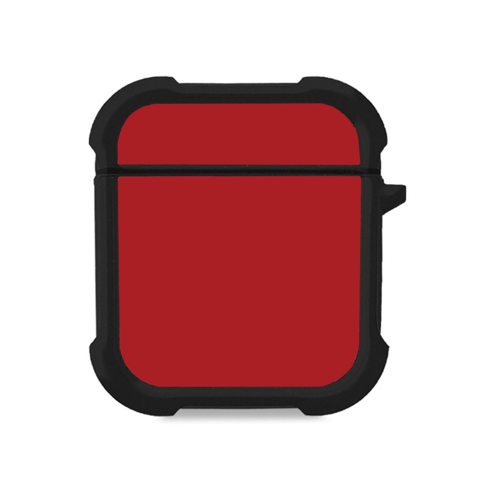Θήκη Σιλικόνης Sonique ColorBloc Series για AirPods 1/2 Κόκκινο