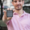 Θήκη Σιλικόνης Sonique ColorBloc Series για AirPods 1/2 Μπλε Γκρι