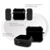 Θήκη Σιλικόνης Sonique ColorBloc Series για AirPods 4 Μαύρο