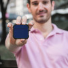 Θήκη Σιλικόνης Sonique ColorBloc Series για AirPods 4 Μπλέ