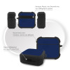 Θήκη Σιλικόνης Sonique ColorBloc Series για AirPods 4 Μπλέ