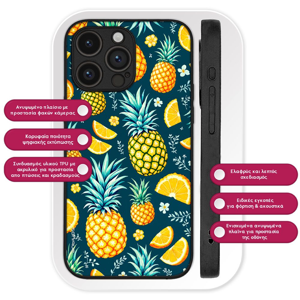 Θήκη Sonique Fruit Series για Google Pixel 9 Pro 5G Ανανάς