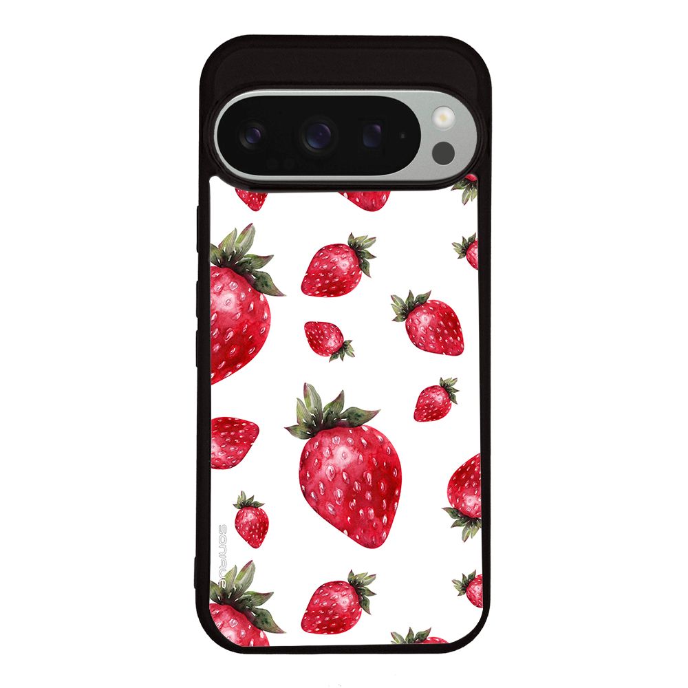 Θήκη Sonique Fruit Series για Google Pixel 9 Pro 5G Φράουλα 01