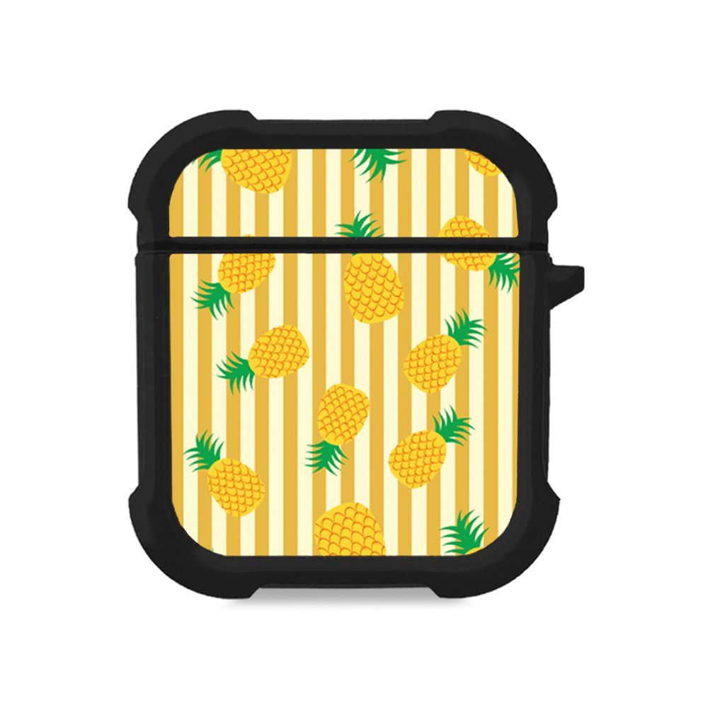 Θήκη Σιλικόνης Sonique Fruit Series για AirPods 1/2 Ανανάς 01