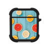Θήκη Σιλικόνης Sonique Fruit Series για AirPods 1/2 Γκρέιπφρουτ