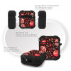 Θήκη Σιλικόνης Sonique Fruit Series για AirPods 1/2 Ρόδι