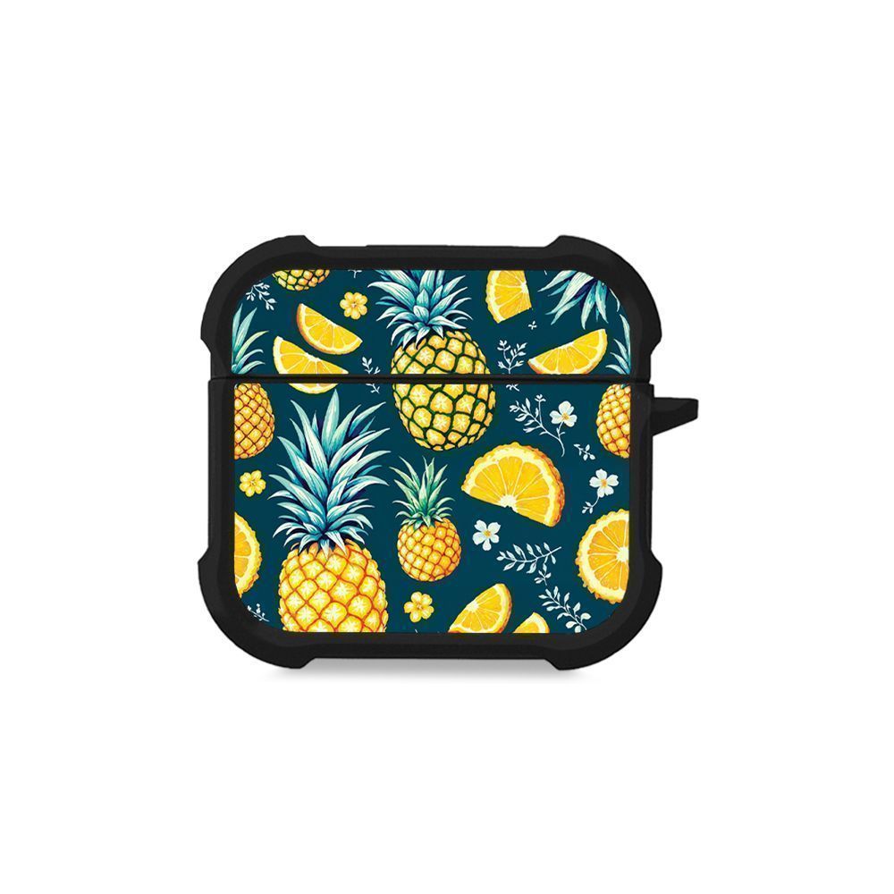Θήκη Σιλικόνης Sonique Fruit Series για AirPods 4 Ανανάς
