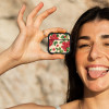 Θήκη Σιλικόνης Sonique Fruit Series για AirPods 4 Βατόμουρο