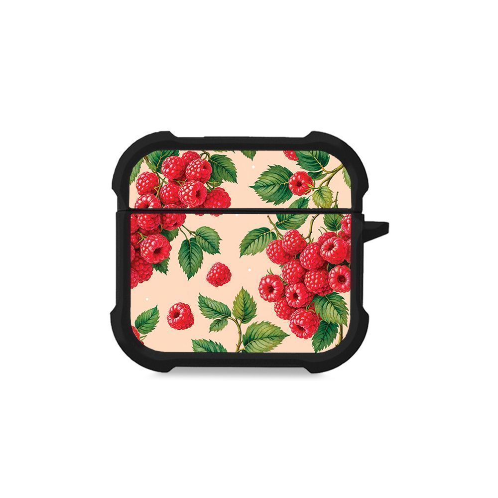 Θήκη Σιλικόνης Sonique Fruit Series για AirPods 4 Βατόμουρο