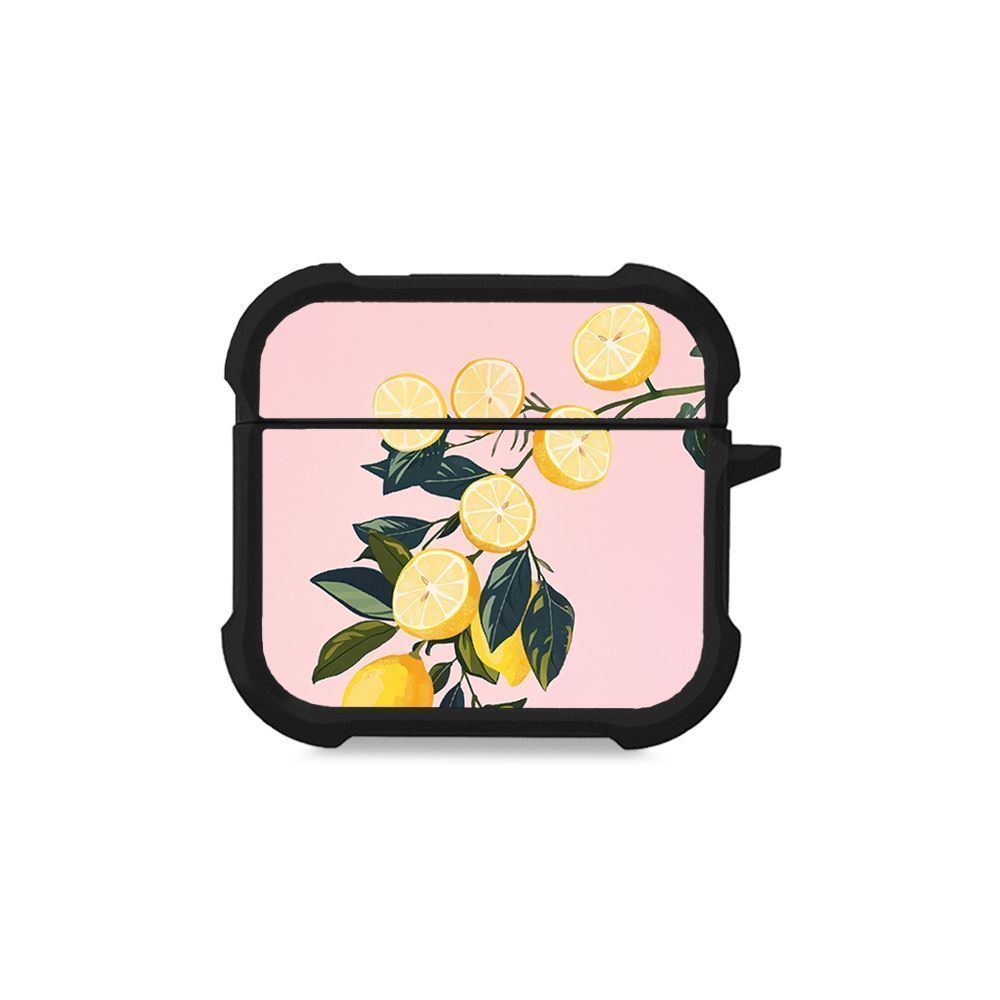 Θήκη Σιλικόνης Sonique Fruit Series για AirPods 4 Λεμόνι