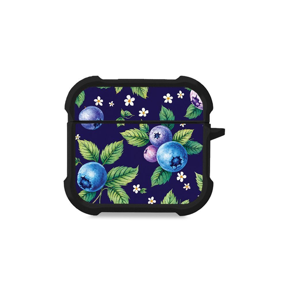 Θήκη Σιλικόνης Sonique Fruit Series για AirPods 4 Μύρτιλο 01