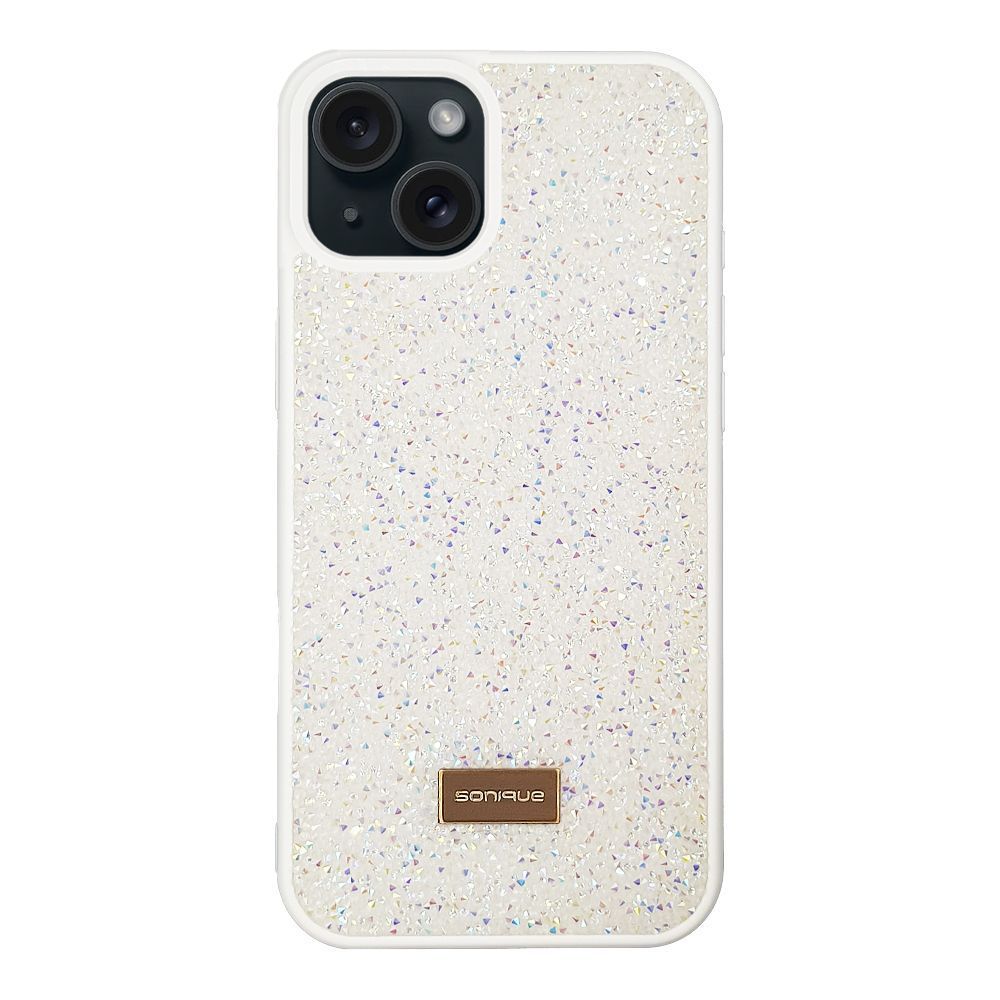 Θήκη Lux Diamond Sonique Apple iPhone 15 Λευκό