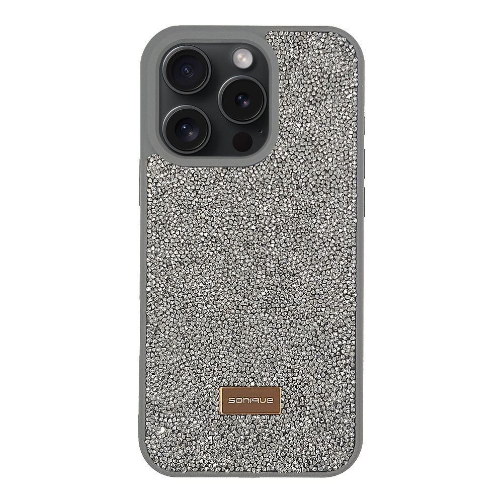 Θήκη Lux Diamond Sonique Apple iPhone 15 Pro Ασημί