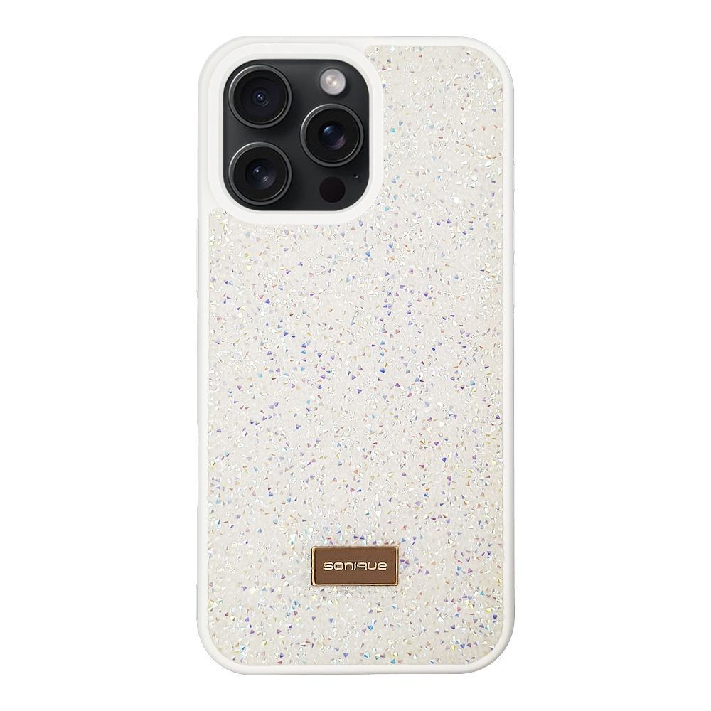Θήκη Lux Diamond Sonique Apple iPhone 15 Pro Max Λευκό