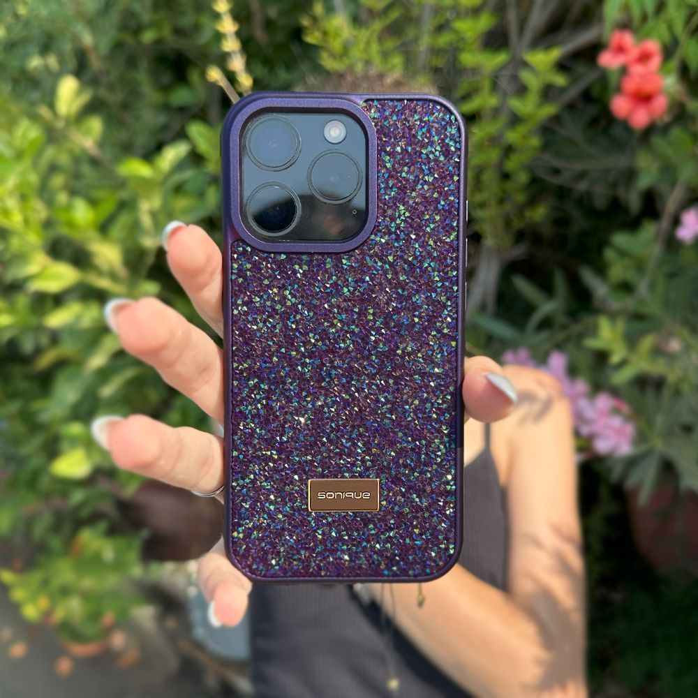 Θήκη Lux Diamond Sonique Apple iPhone 15 Pro Max Μωβ