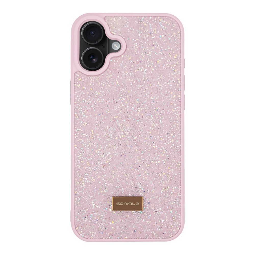 Θήκη Lux Diamond Sonique Apple iPhone 16 Ροζ