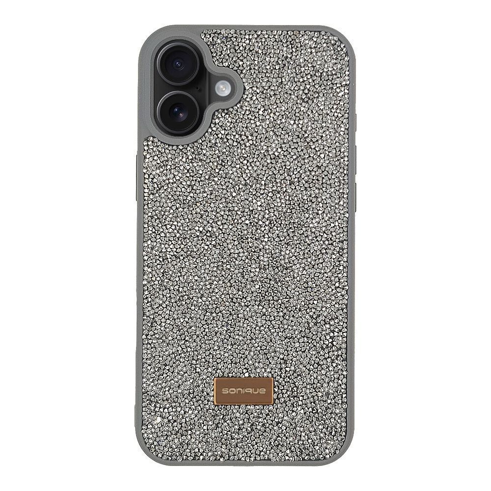 Θήκη Lux Diamond Sonique Apple iPhone 16 Plus Ασημί