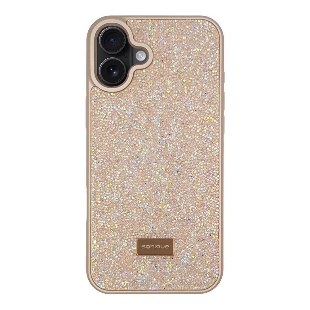 Θήκη Lux Diamond Sonique Apple iPhone 16 Plus Χρυσό