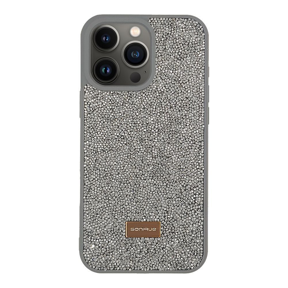 Θήκη Lux Diamond Sonique Apple iPhone 16 Pro Max Ασημί