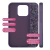 Θήκη Lux Diamond Sonique Apple iPhone 16 Pro Max Μωβ