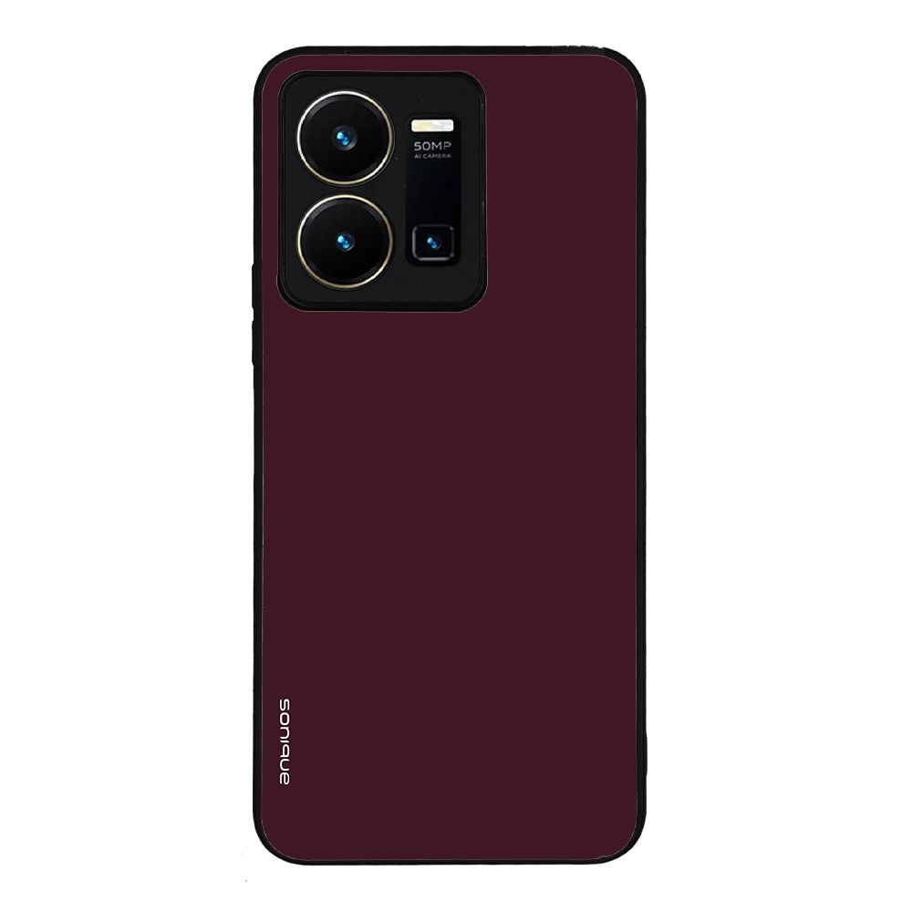 Θήκη Sonique ColorBloc Series για Vivo VIVO Y35 4G / VIVO Y22 / VIVO Y22S Μπορντό