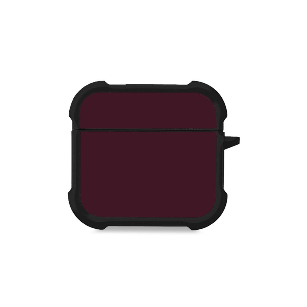 Θήκη Σιλικόνης Sonique ColorBloc Series για AirPods 4 Μπορντό
