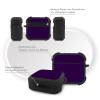 Θήκη Σιλικόνης Sonique ColorBloc Series για AirPods 4 Μωβ