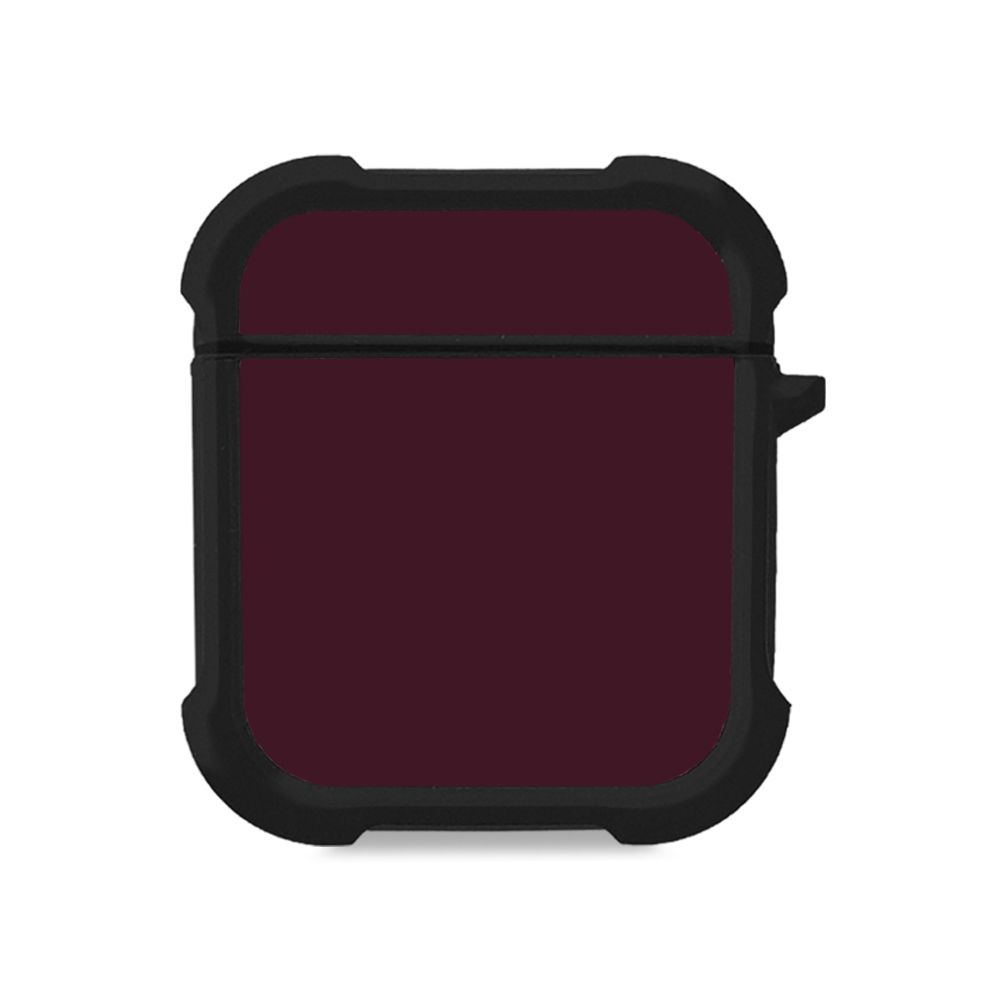 Θήκη Σιλικόνης Sonique ColorBloc Series για AirPods 1/2 Μπορντό