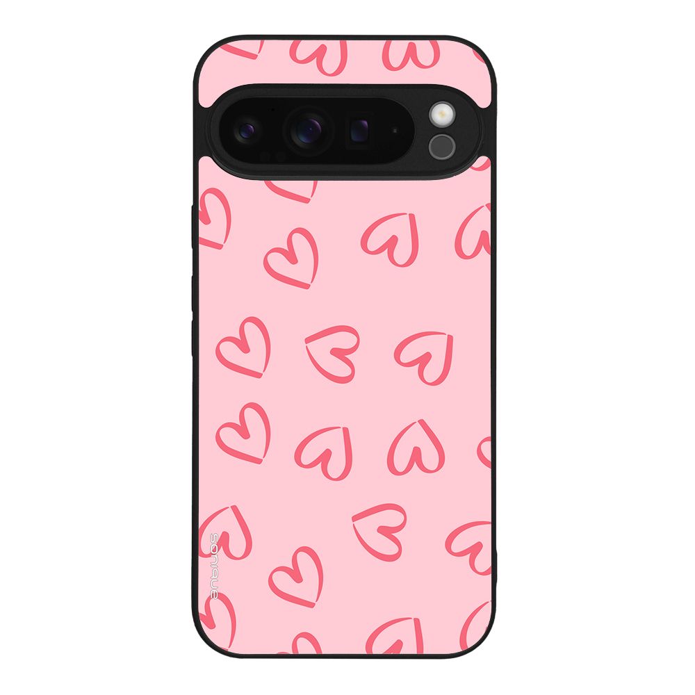 Θήκη Sonique Heart Series για Google Pixel 9 Pro XL 5G Ροζ