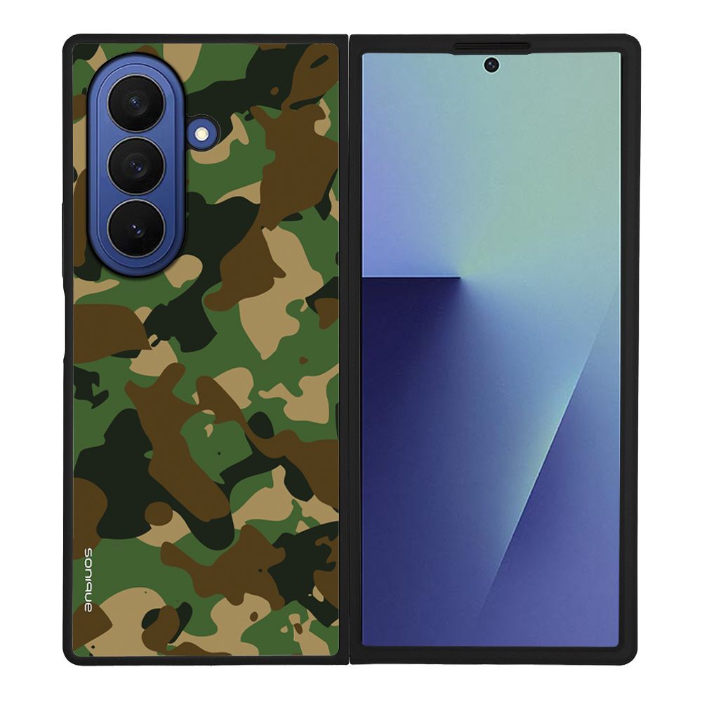Θήκη Sonique Camouflage Army Series για Samsung Galaxy Z Fold 7 Πράσινο