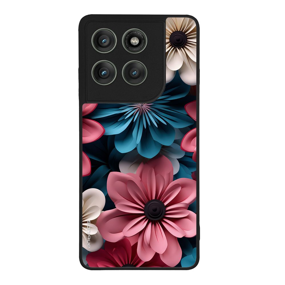 Θήκη Sonique 3D Flower Series για Motorola Edge 60 Pro 5G Ροζ 01