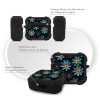Θήκη Σιλικόνης Sonique 3D Flower Series για AirPods 3 Γαλάζιο