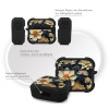 Θήκη Σιλικόνης Sonique 3D Flower Series για AirPods 3 Εκρού