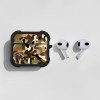 Θήκη Σιλικόνης Sonique Camouflage Army Series για AirPods 3 Καφέ